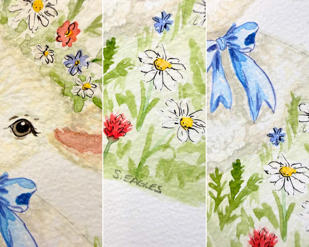 Springtime Friend | Printable Watercolour Wall Art
