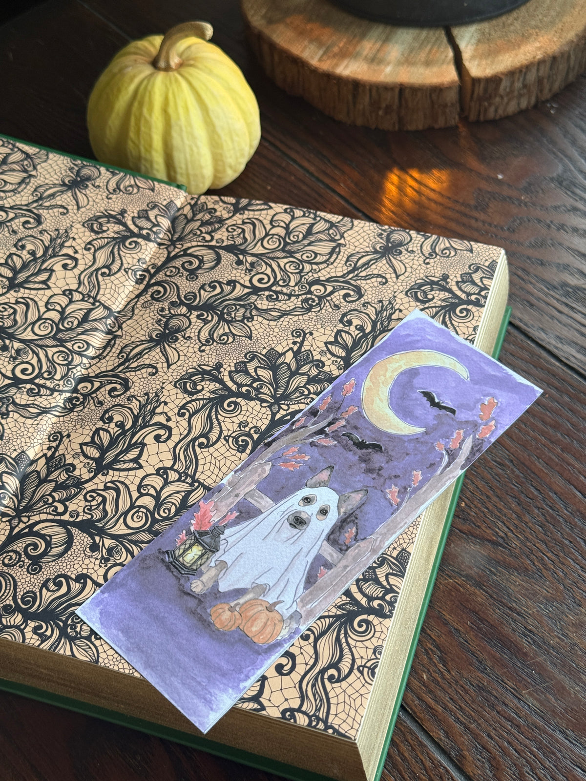 Under the Halloween Moon | Printable Bookmark Set