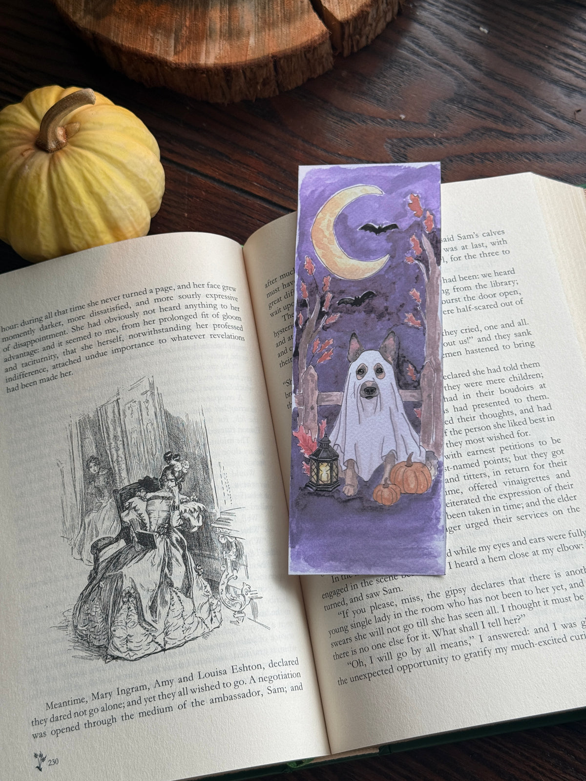 Under the Halloween Moon | Printable Bookmark Set