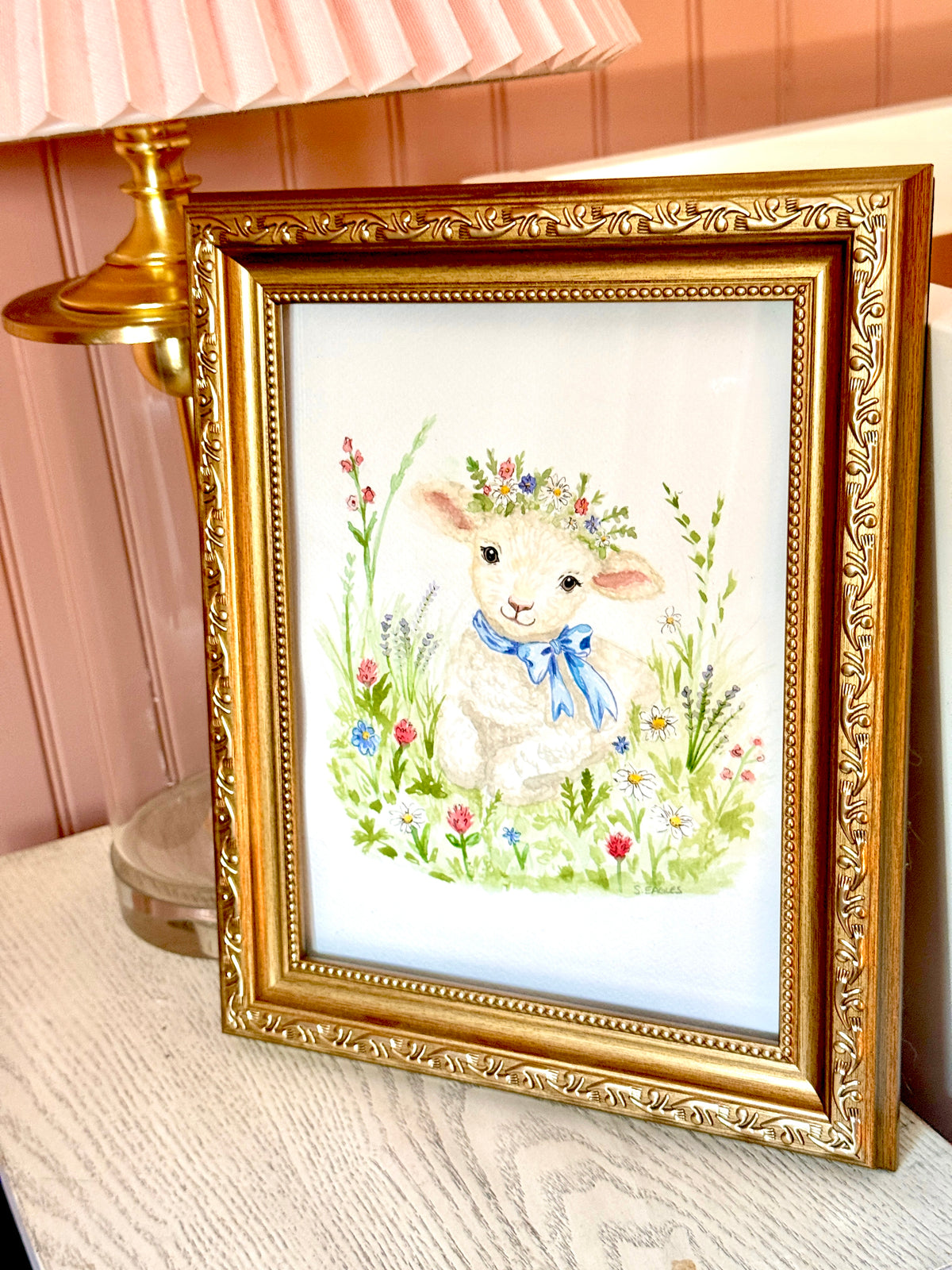 Springtime Friend | Printable Watercolour Wall Art