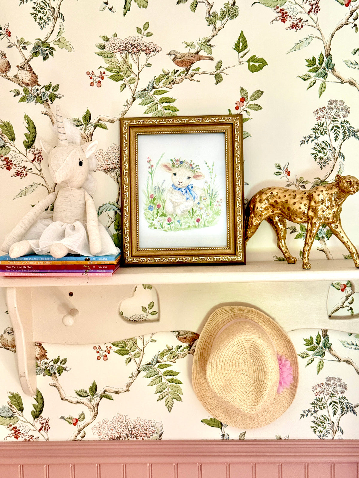 Springtime Friend | Printable Watercolour Wall Art