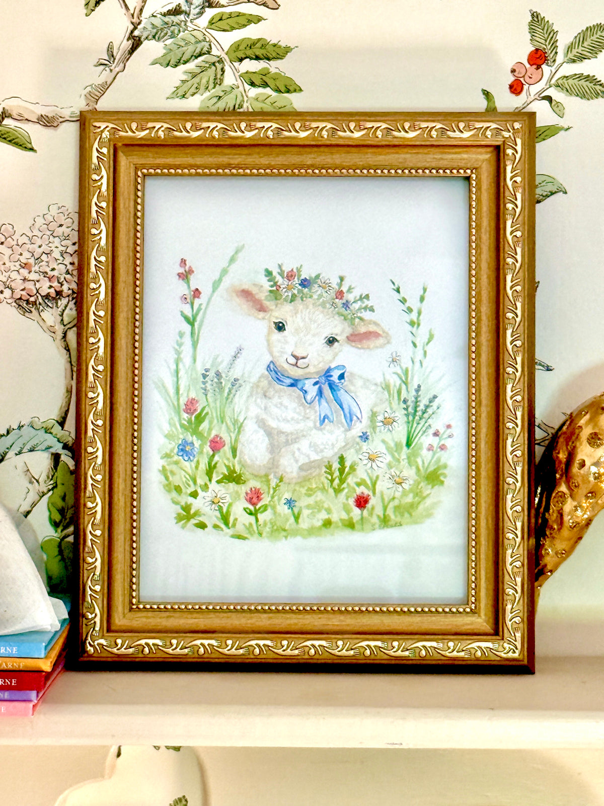 Springtime Friend | Printable Watercolour Wall Art